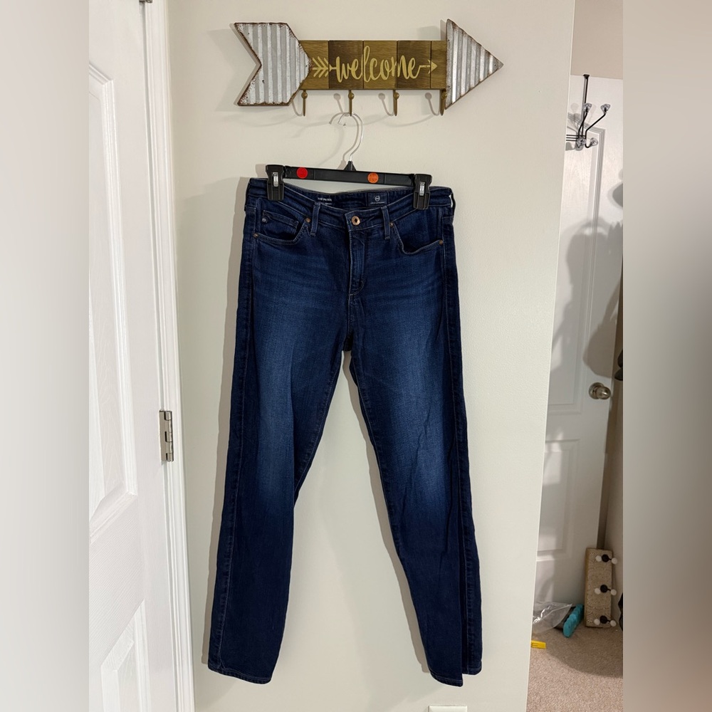 AG Adriano Goldschmied The Prima Mid Rise Cigarette Jeans Size 6 with 30” inseam